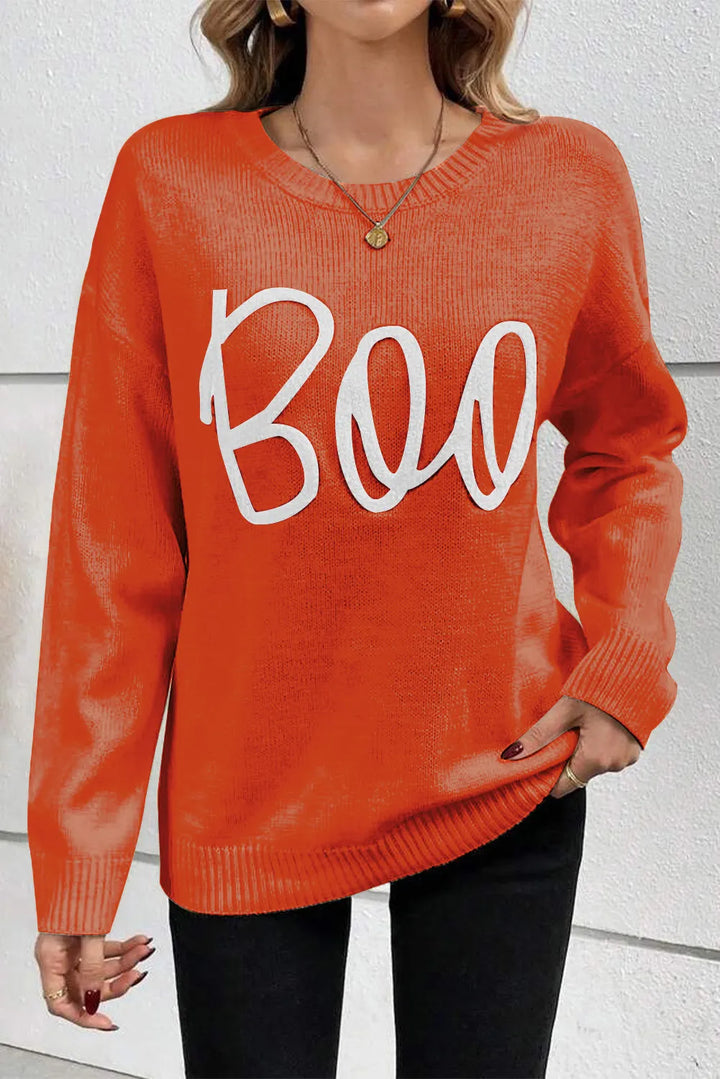 Stilla | Rund Hals Sweater Med Lange Ærmer