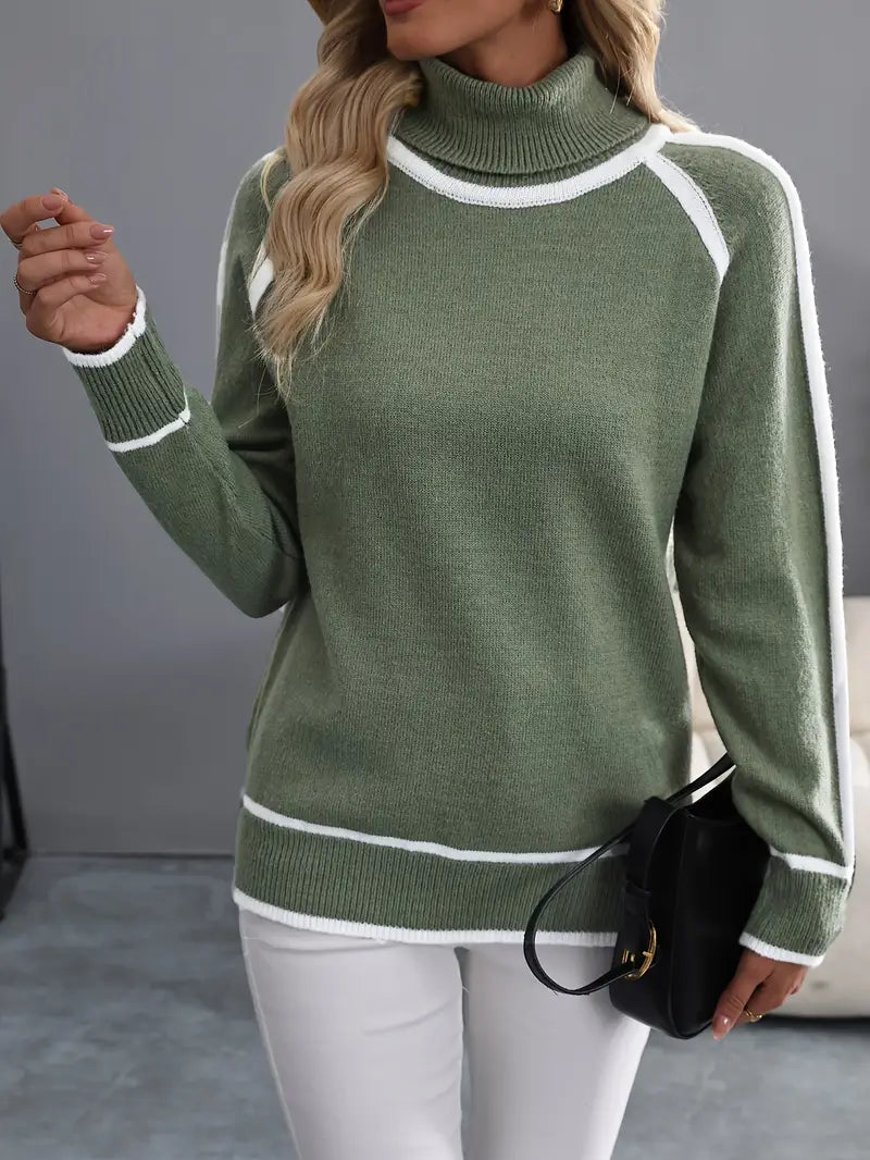 Stilla | Varm Rullekrave Sweater til Kvinder