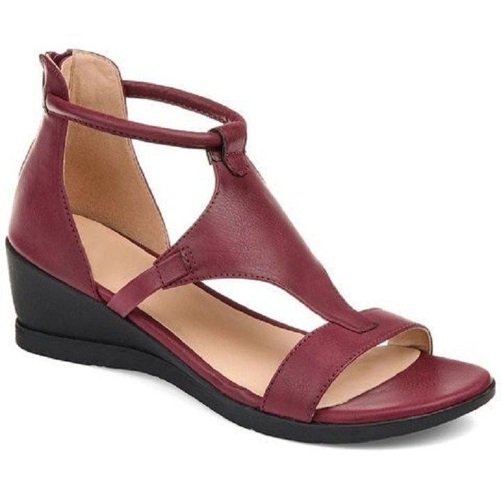 Dame Wedge-sandaletter med elegant remdesign og komfortabelt fodinde Stilla