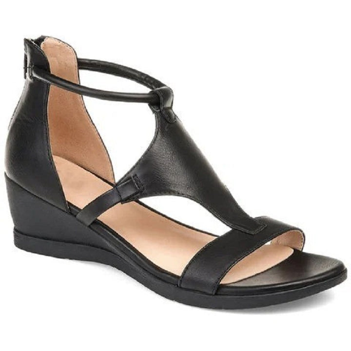 Dame Wedge-sandaletter med elegant remdesign og komfortabelt fodinde Stilla