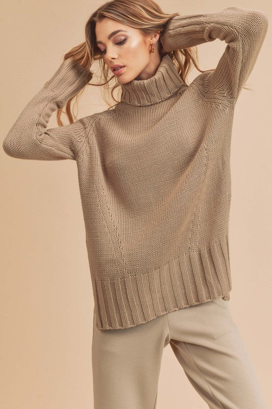 Stilla | Varm Pullover Med Finstrik