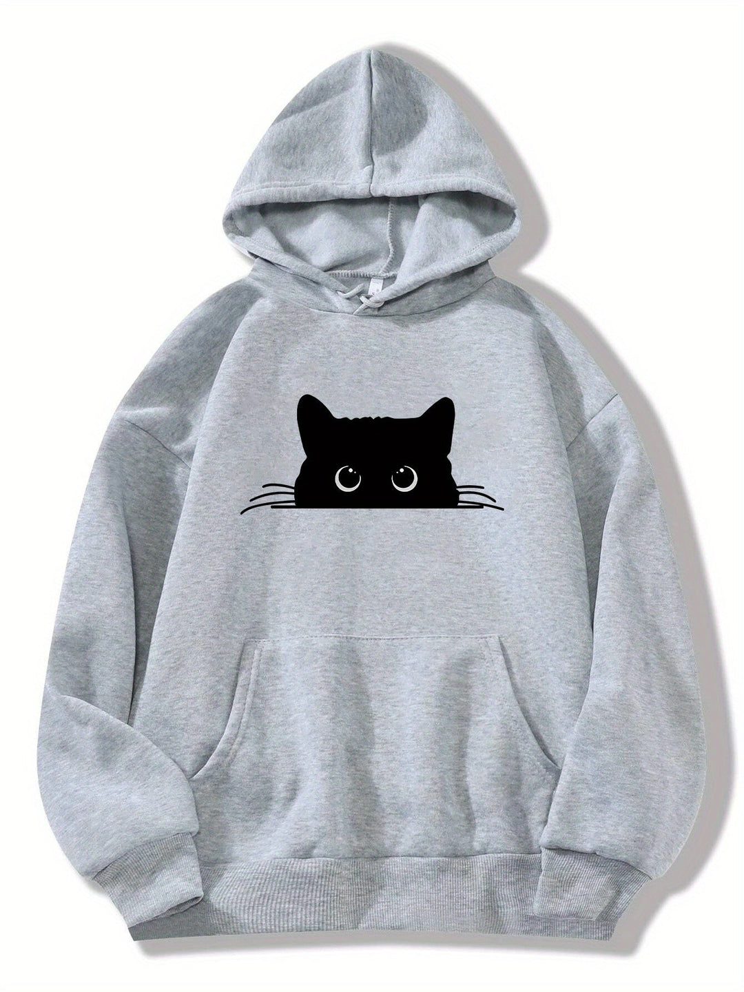 Stilla | Hoodie Med Kattemotiv Til Damer, Perfekt Til Afslappede Dage