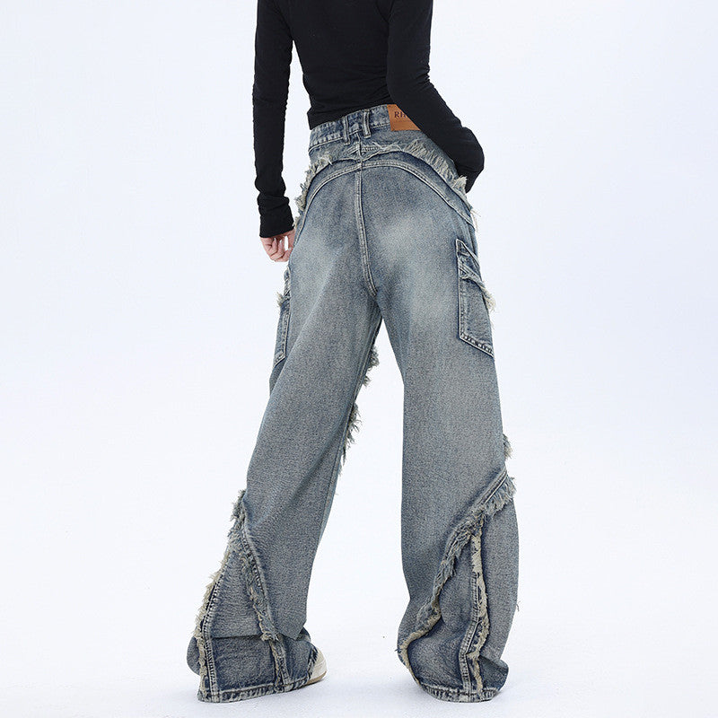 Stilla | Rippede Løse Jeans