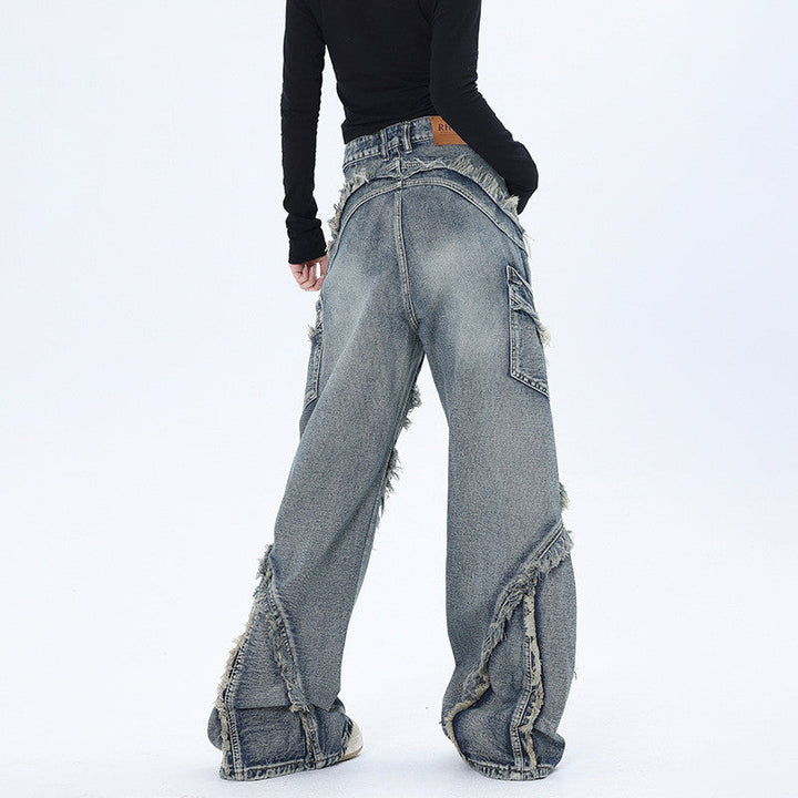 Stilla | Rippede Løse Jeans
