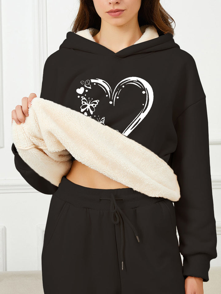 Stilla | Sweatshirt med hætte i fleece til damer, perfekt til afslappede dage