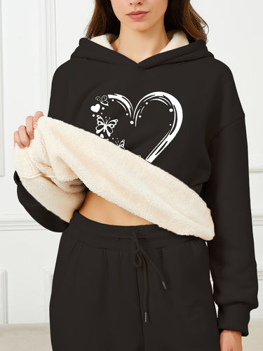 Stilla | Sweatshirt med hætte i fleece til damer, perfekt til afslappede dage