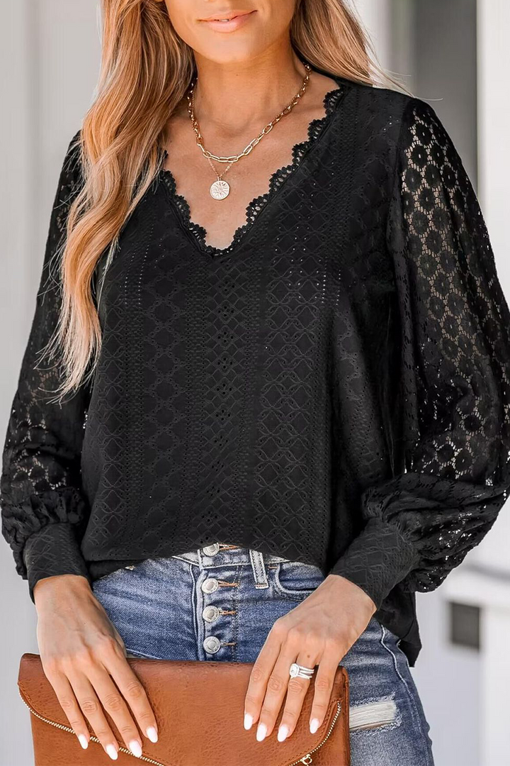 Stilla | Lette bluser med v-hals