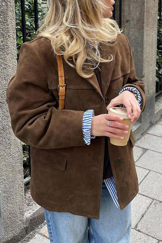 Stilla | Fritidsbeklædning med omslagbar krave og gadeknapper