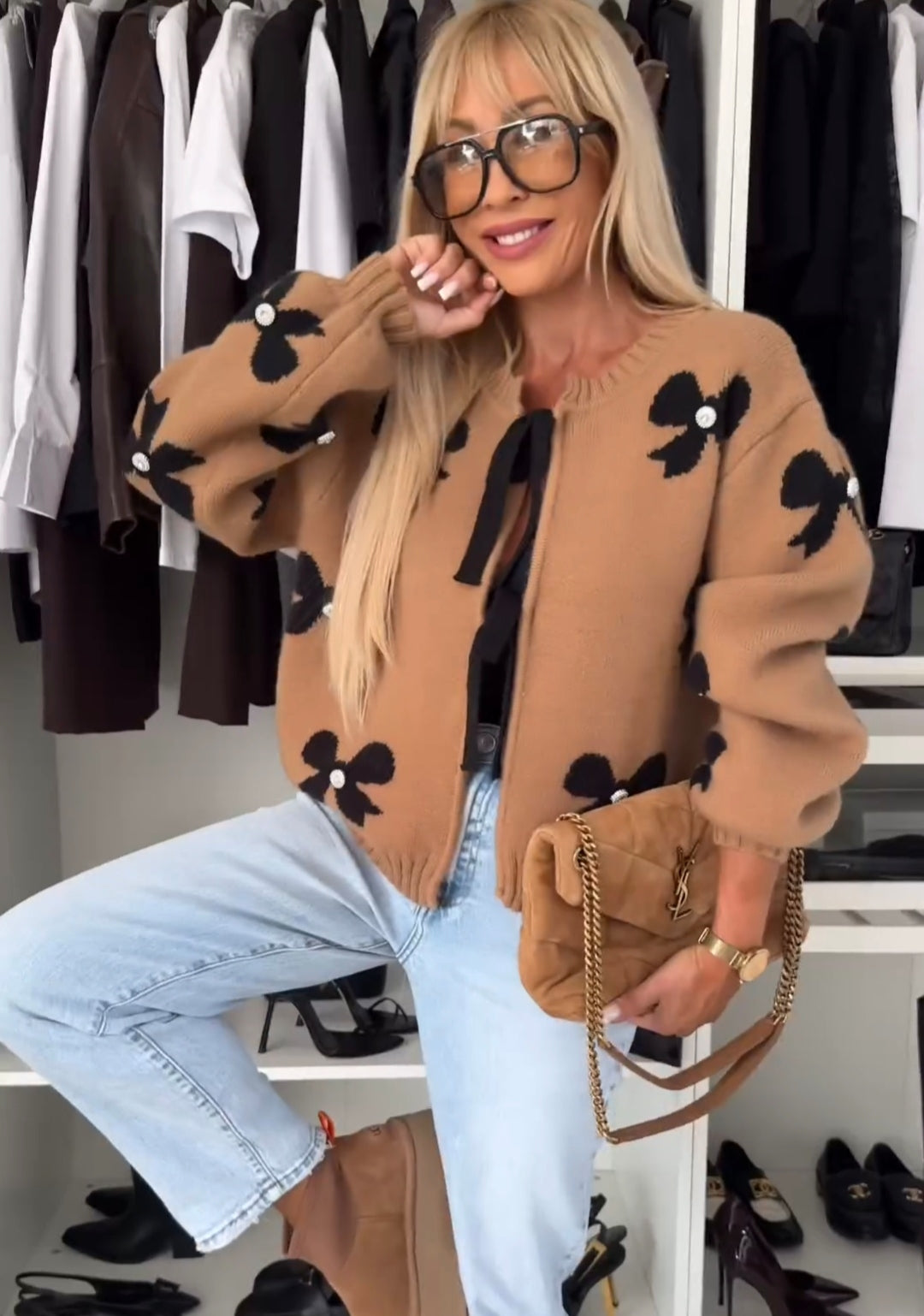 Stilla | Krammende Cardigan Med Flue