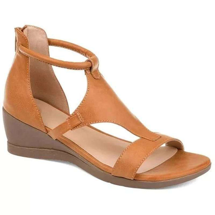 Dame kile-sandaler med elegant remdesign og komfortabelt fodseng Stilla
