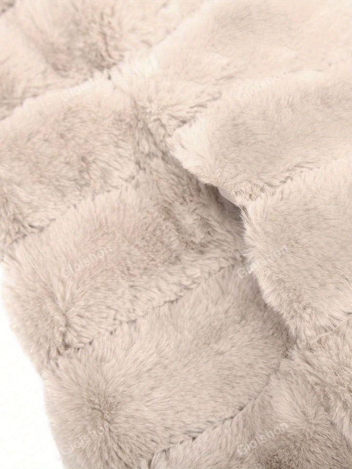 Stilla | Stilfuld beige damefleecejakke