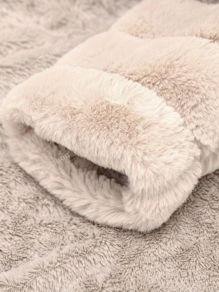 Stilla | Stilfuld Damefleecejakke Beige