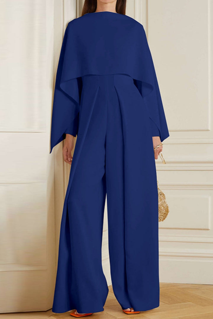 Stilla | Casual Patchwork Coverall Med Rund Halsudskæring og Regulær Pasform