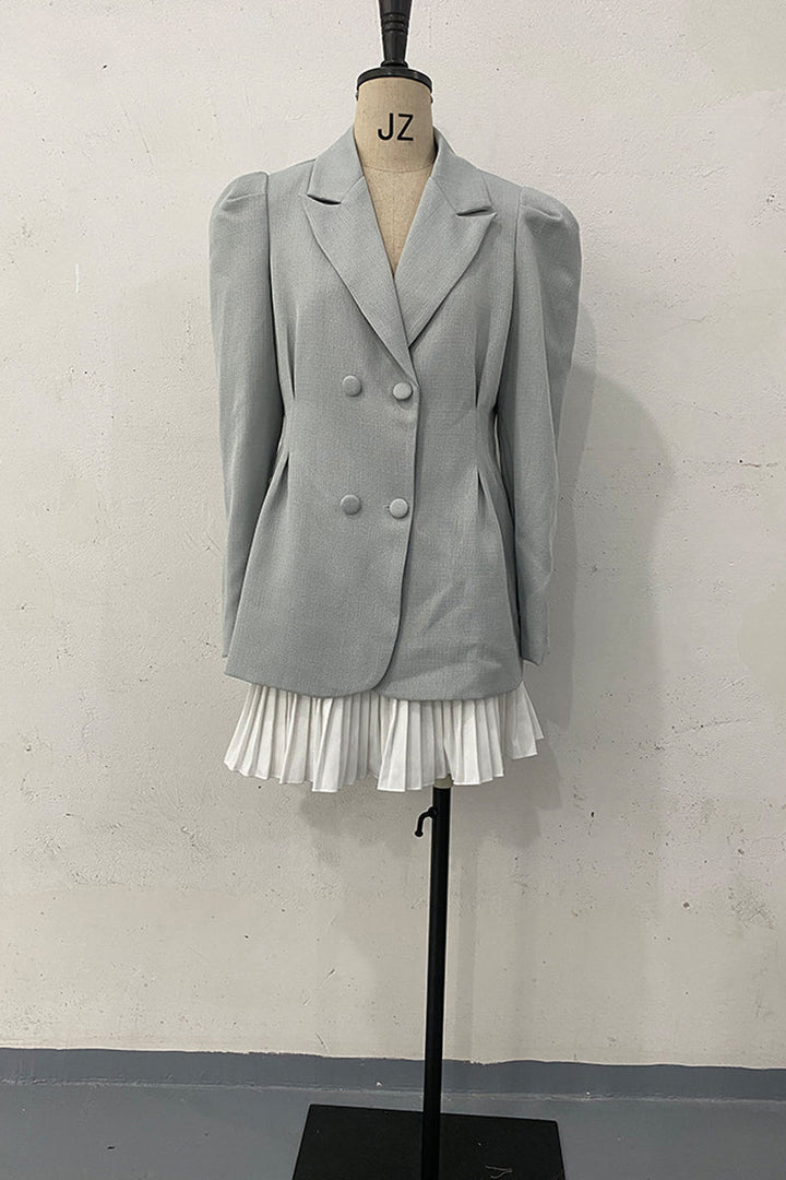 Stilla | Casual knapper, vendekrave, lange ærmer, to dele