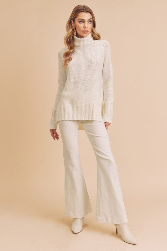 Stilla | Varm Pullover Med Finstrik