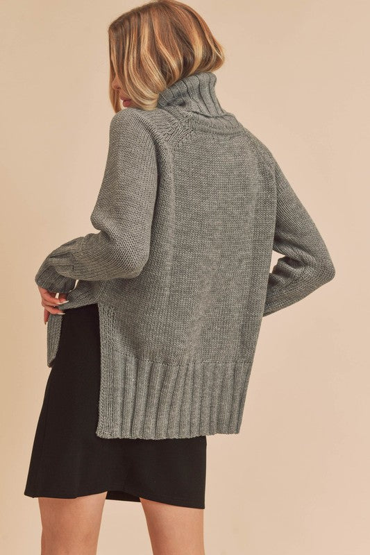 Stilla | Varm Pullover Med Finstrik