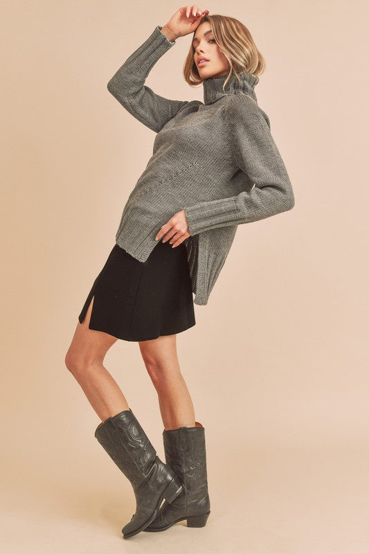 Stilla | Varm Pullover Med Finstrik