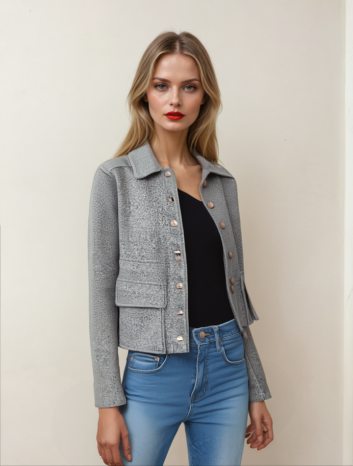 Stilla | Kurze Tweedjacke Für Damen