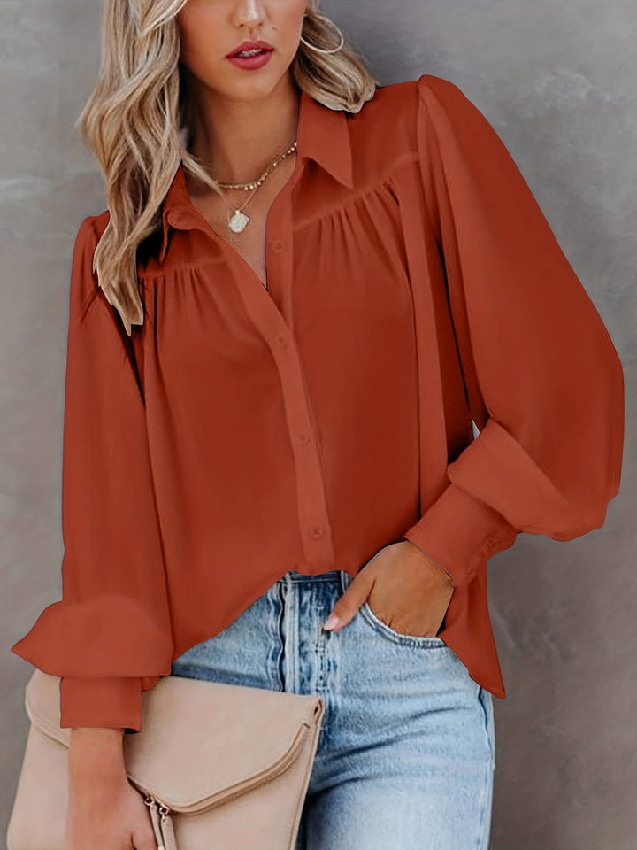Stilla | Sommer Hør Bluse Dame
