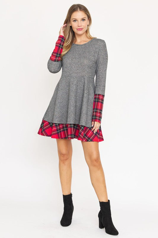 Stilla | Fit Og Flare Kjole