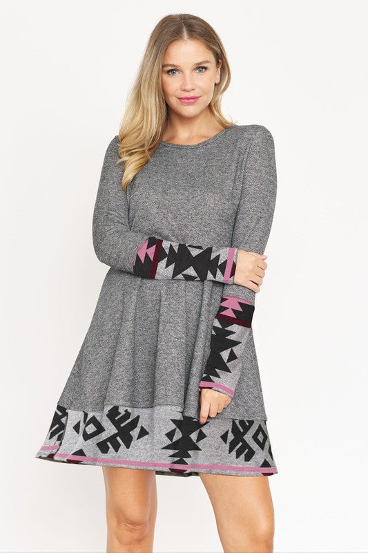 Stilla | Fit Og Flare Kjole