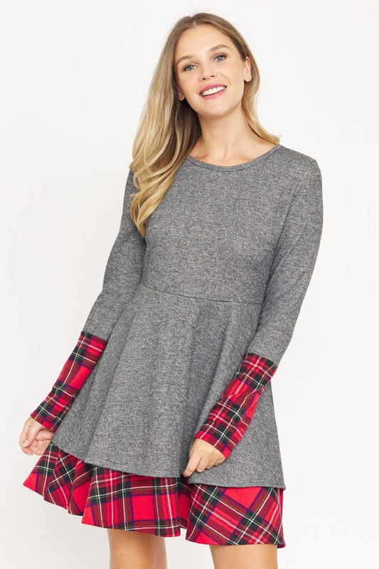 Stilla | Fit Og Flare Kjole