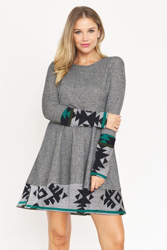 Stilla | Fit Og Flare Kjole