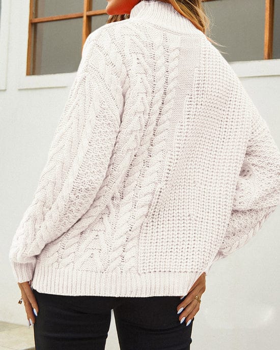 Stilla | Strikpullover Med Rullekrave Til Damer