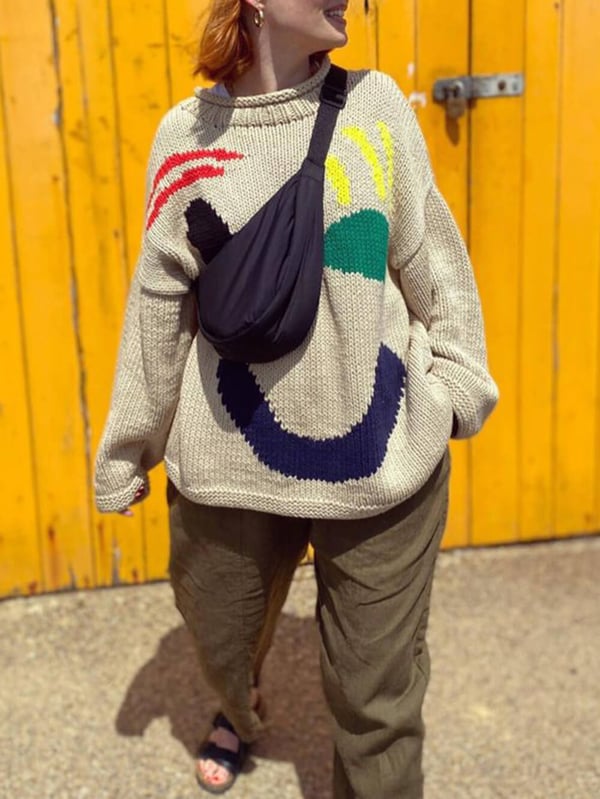 Stilla | Finstrikpullover med tidløst look