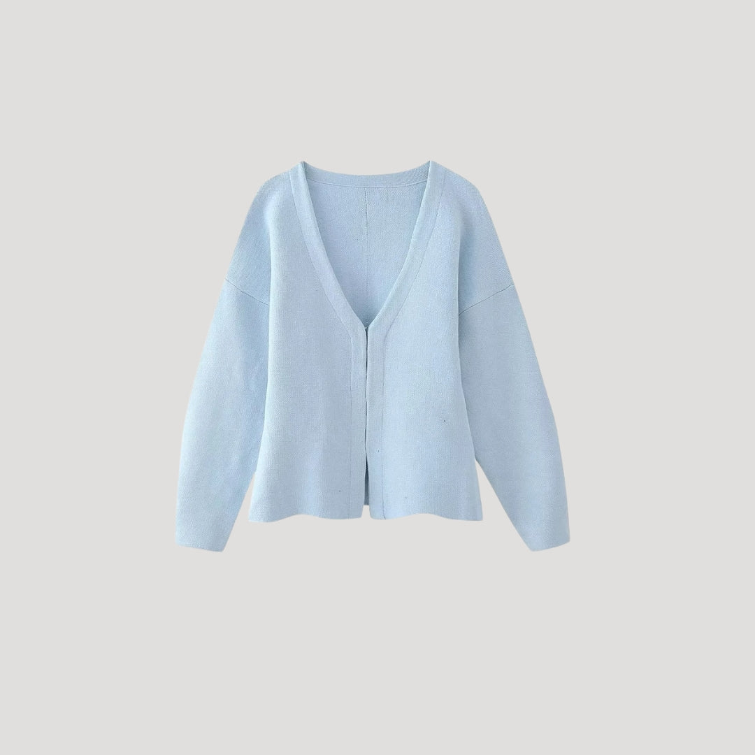 Stilla | Kvinder Minimal Langærmet Strikketrøje