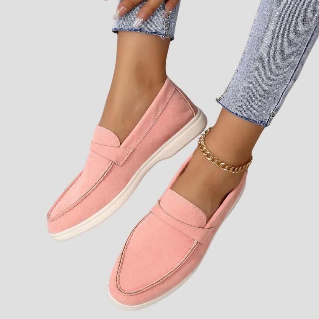 Stilla | Kvinder Suede Afslappet Loafer Sko