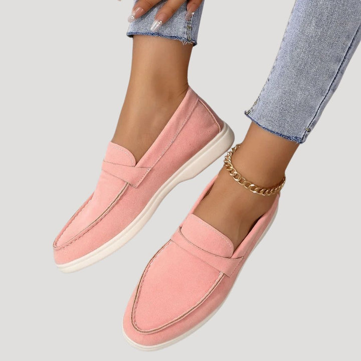 Stilla | Kvinder Suede Afslappet Loafer Sko