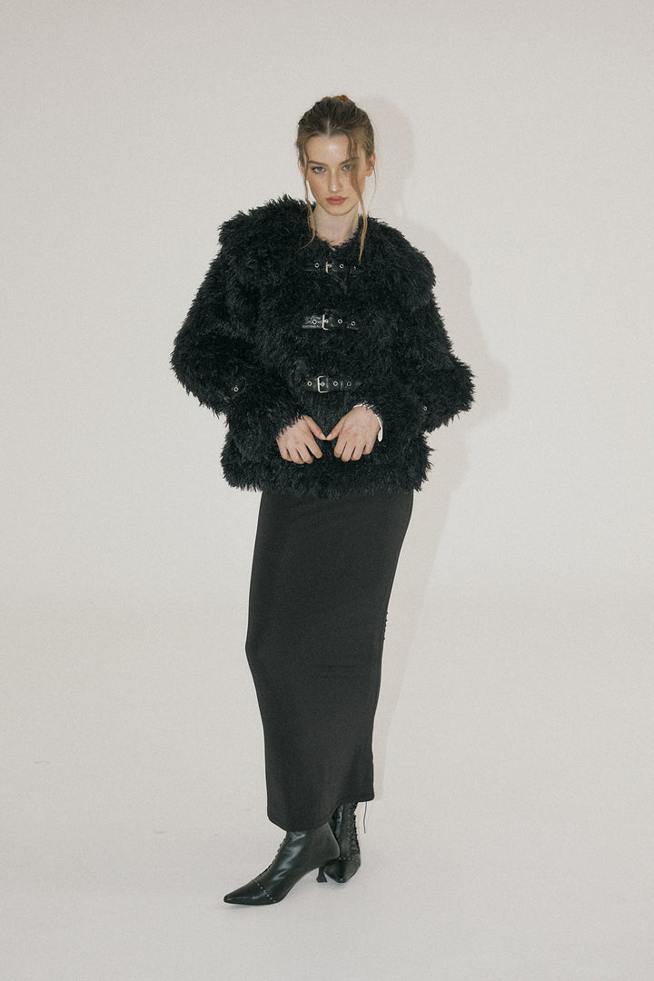 Stilla | Fluffy Plys Jakke