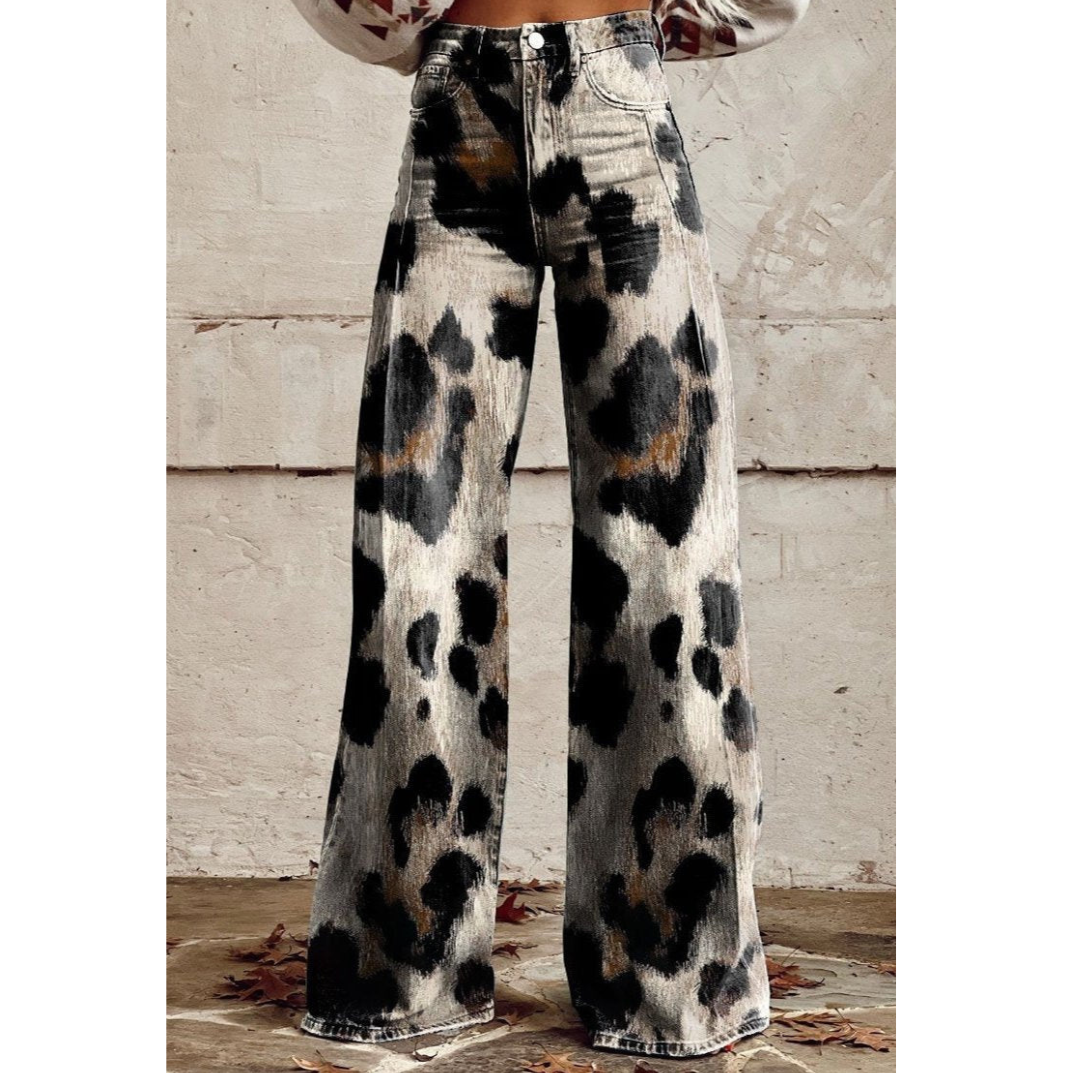 Stilla | Dyreprint Jeans til damer