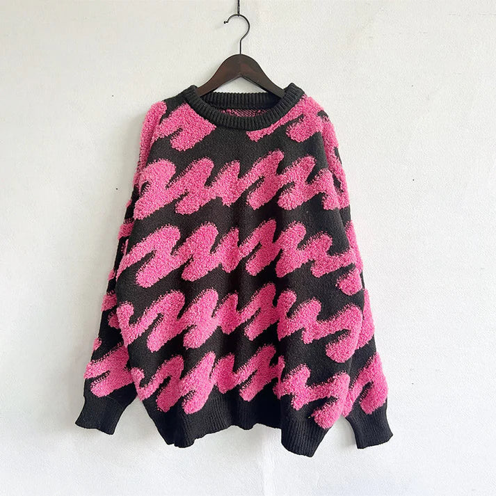Stilla | Casual, Løs Skåret Strikpullover Til Kvinder