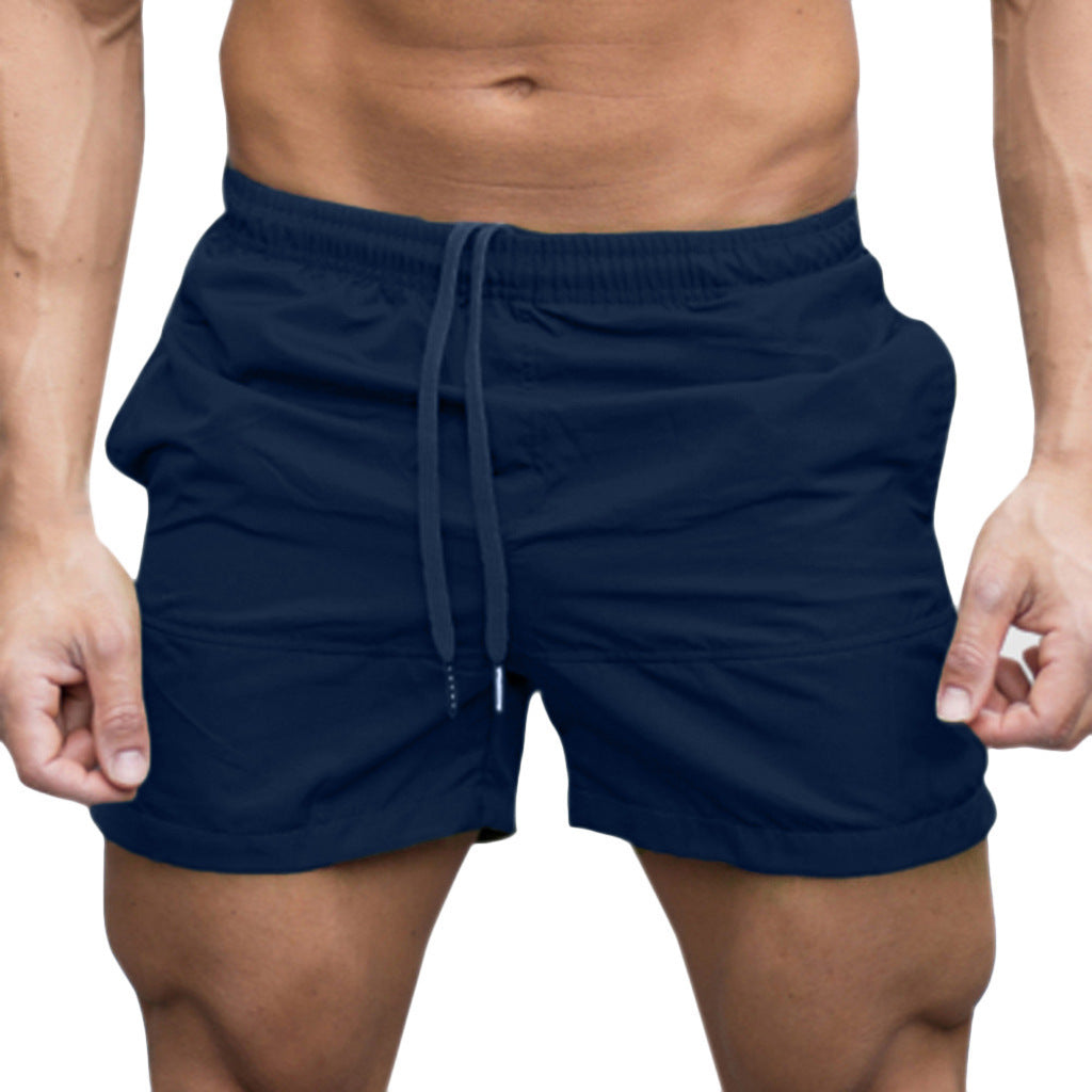 Herre badshorts med elastisk talje og snøre Skovae