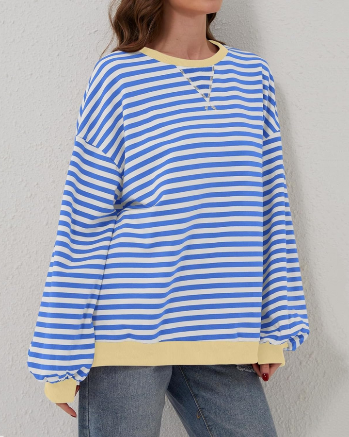 Stilla | Størrelse Stribet Pullover