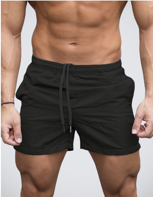 Herre badshorts med elastisk talje og snøre Skovae