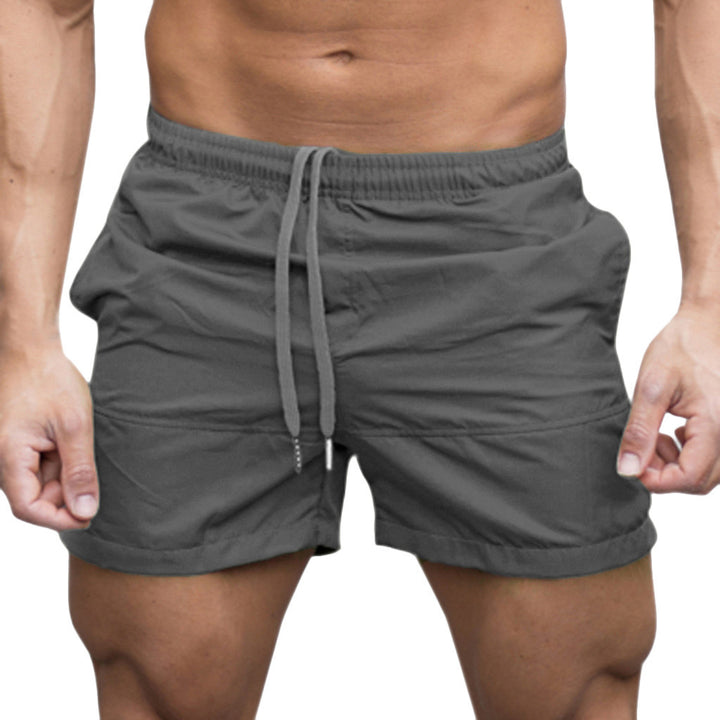 Herre badshorts med elastisk talje og snøre Skovae