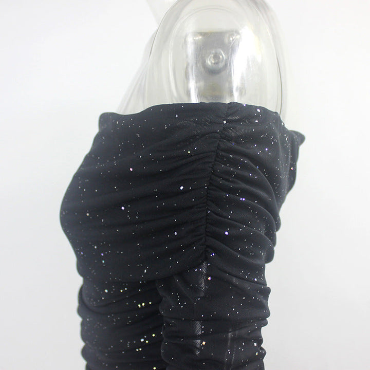 Stilla | Off Shoulder Bodycon Sexy Mini Kjole