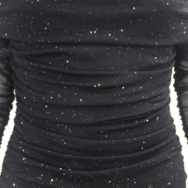 Stilla | Off Shoulder Bodycon Sexy Mini Kjole