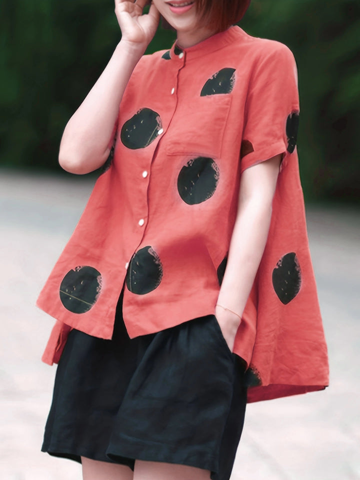 Stilla | Damebluse Med Prikker