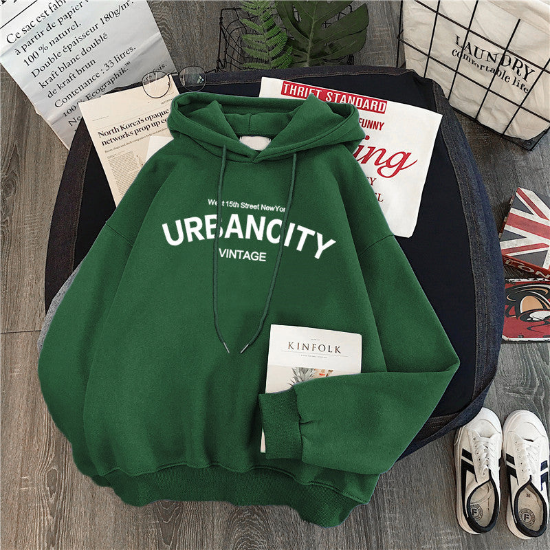 Femme Vintage Grafik Hoodie Stilla