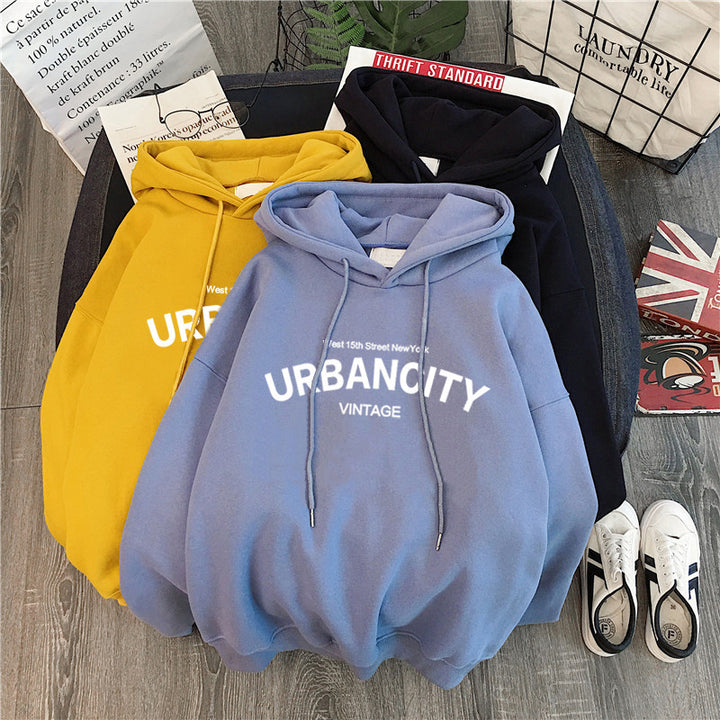 Femme Vintage Grafik Hoodie Stilla