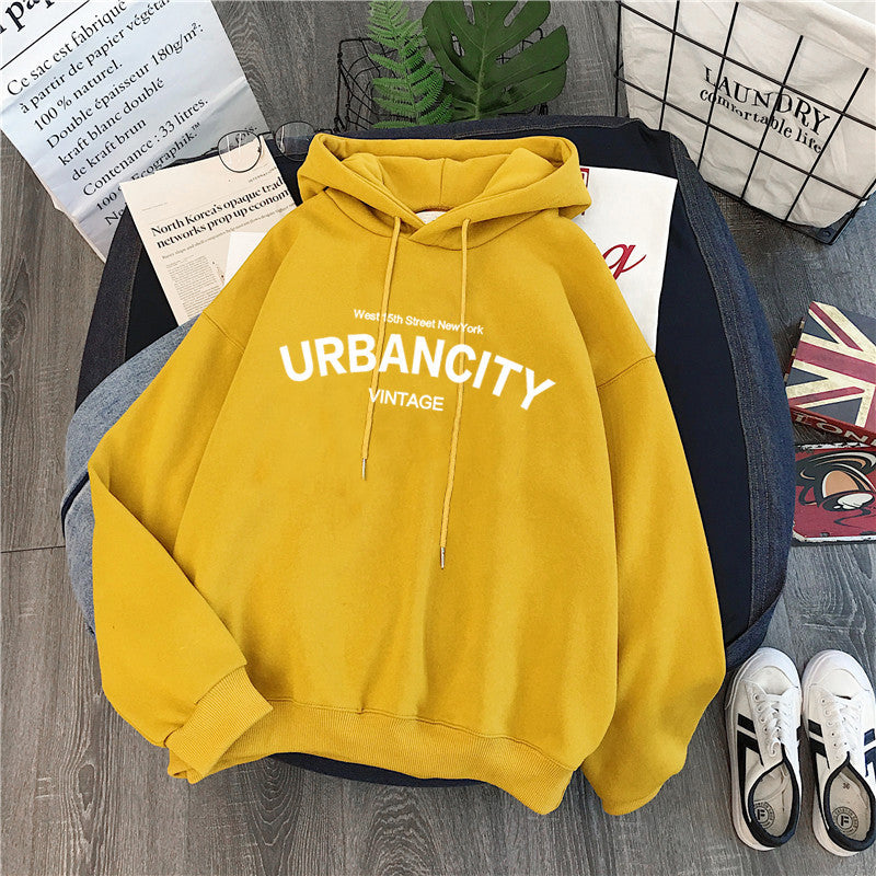 Femme Vintage Grafik Hoodie Stilla