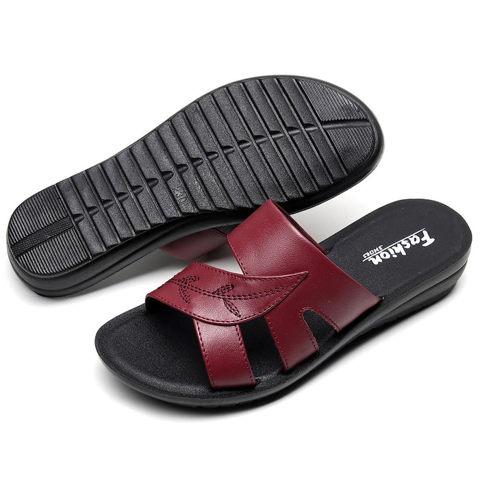 Femme Bequeme Slide Sandaler Stilla