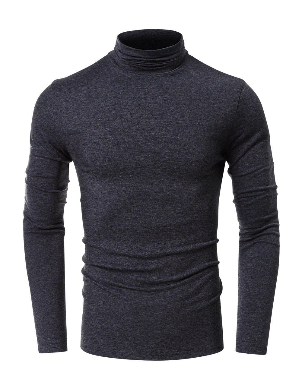 Herrer rullekravepullover lavet af elastisk bomuldsblanding Stilla
