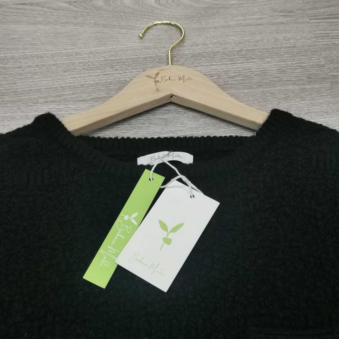 Stilla | Klassischer Pullover Mit Rundem Halsausschnitt in Einfarbig
