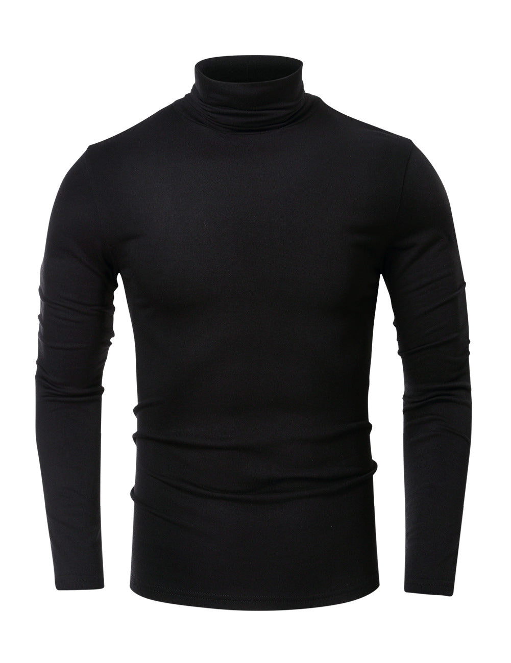 Herrer rullekravepullover lavet af elastisk bomuldsblanding Stilla
