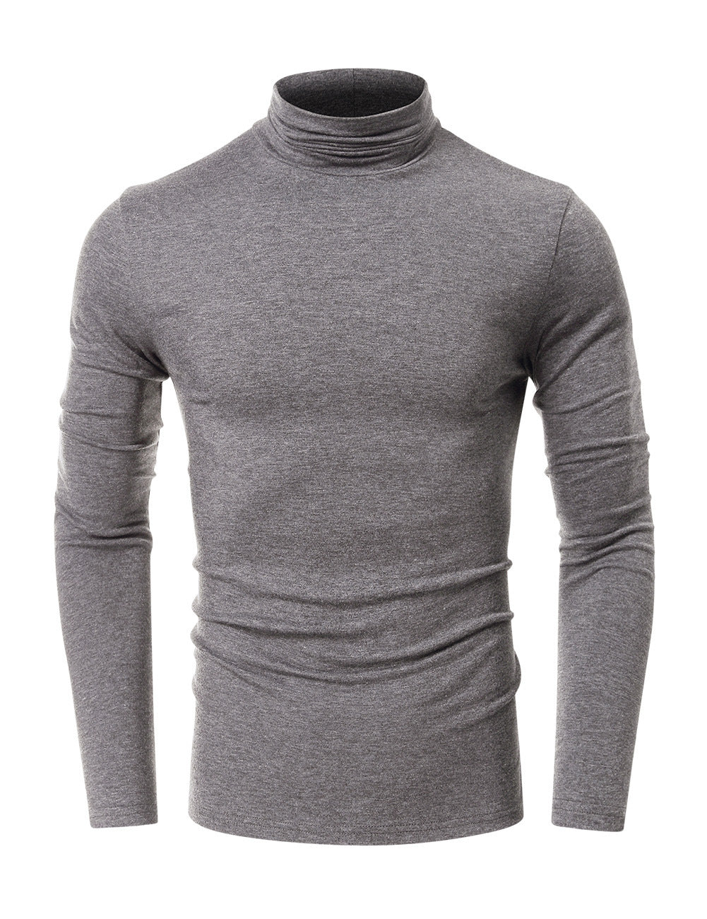 Herrer rullekravepullover lavet af elastisk bomuldsblanding Stilla